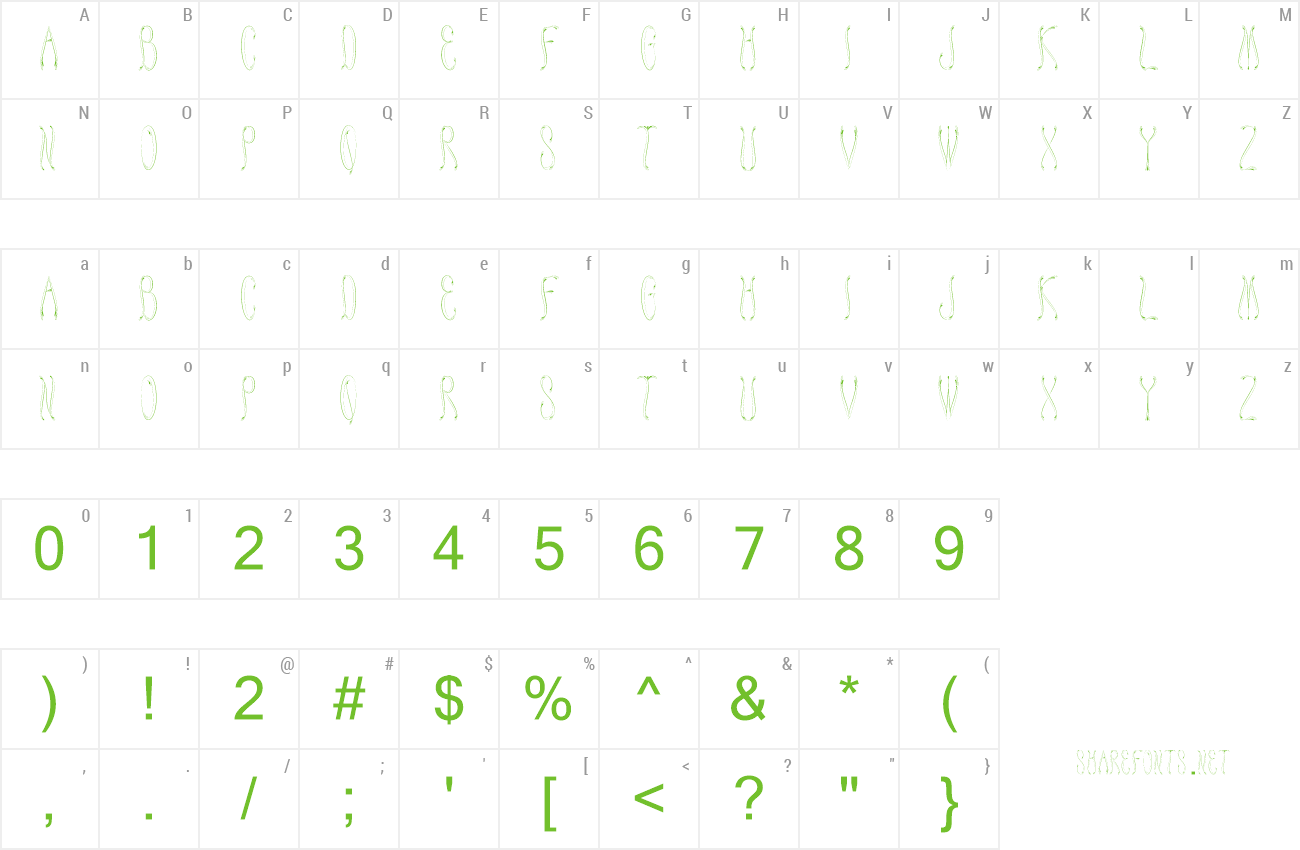 Font Honey Bee preview